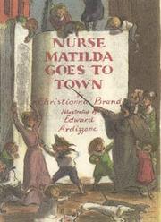 Front cover of Nurse Matilda goes to town by Christianna Brand