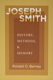 Cover of Joseph Smith by Ronald O. Barney