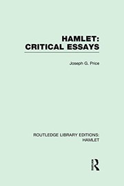 Cover of Hamlet by Joseph G. Price