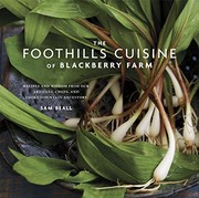Cover of The foothills cuisine of Blackberry Farm by Sam Beall