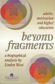 Cover of Beyond fragments by Linden West