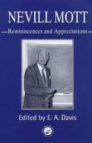 Cover of The metabolism and molecular physiology of Saccharomyces cerevisiae by Davis, E. A.