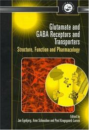Front cover of Glutamate and gaba receptors and transporters by Povl Krogsgaard-Larsen