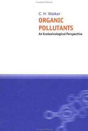 Cover of Organic pollutants by Colin H. Walker