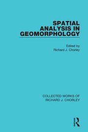 Cover of Spatial Analysis in Geomorphology by Richard J. Chorley