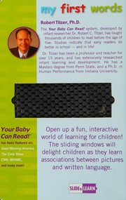 Cover of Your baby can read! by Robert C. Titzer