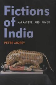 Front cover of Fictions of India by Peter Morey