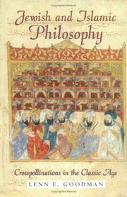 Cover of Jewish and Islamic Philosophy by Lenn E. Goodman