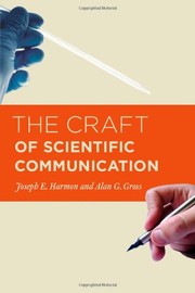Front cover of The craft of scientific communication by Joseph E. Harmon
