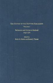 Front cover of The history of the Scottish Parliament by Roland Tanner