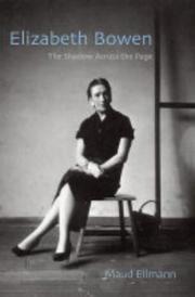 Cover of Elizabeth Bowen by Maud Ellmann