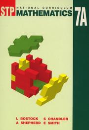 Front cover of STP national curriculum mathematics 7A by L. Bostock
