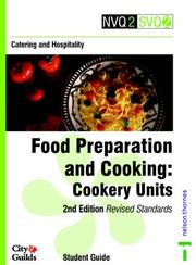 Front cover of Food preparation and cooking by Pam Rabone