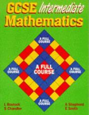 Cover of GCSE intermediate mathematics by L. Bostock