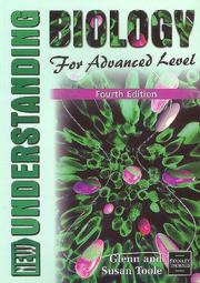 Cover of New understanding biology for Advanced Level by A. G. Toole