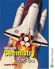 Front cover of Advanced Chemistry for You by Lawrie Ryan