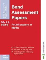 Cover of Bond Assesment Papers (Bond Assessment Papers) by J.M. Bond