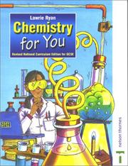 Front cover of Chemistry for You by Lawrie Ryan