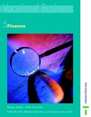 Cover of Finance by Keith Brumfitt