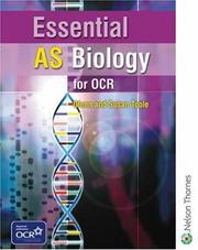 Front cover of Essential AS biology for OCR by Glenn Toole