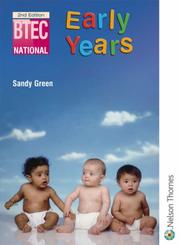 Cover of BTEC National Early Years by Sandy Green