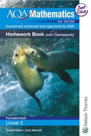 Front cover of AQA mathematics for GCSE by June Haighton
