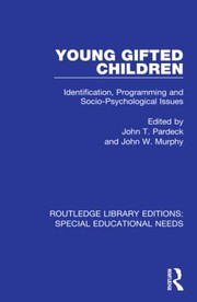 Cover of Young Gifted Children by John T. Pardeck