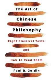 Front cover of Art of Chinese Philosophy by Paul Goldin