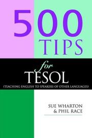 Cover of 500 tips for TESOL by Sue Wharton