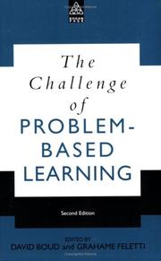 Cover of The Challenge of Problem Based Learning by David Boud