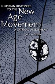 Cover of Christian Responses to the New Age Movement by John A. Saliba
