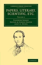 Cover of Papers, Literary, Scientific, Etc by Fleeming Jenkin