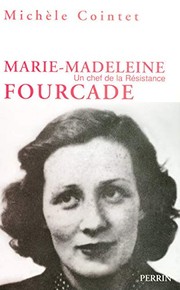 Cover of Marie-Madeleine Fourcade by Michèle Cointet