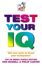Cover of Test Your IQ by Ken Russell