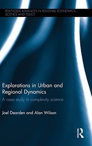 Front cover of Explorations in Urban and Regional Dynamics by Joel Dearden