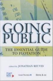 Cover of Going Public by Jonathan Reuvid