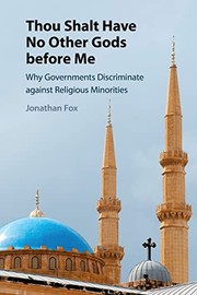 Front cover of Thou Shalt Have No Other Gods Before Me by Jonathan Fox