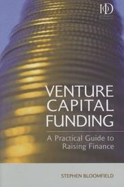 Front cover of Venture capital funding by Stephen Bloomfield