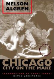 Cover of Chicago by Nelson Algren