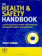 Front cover of The Health & Safety Handbook by Jeremy W. Stranks