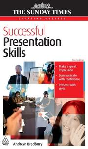 Front cover of Sucessful Presentation Skills by Andrew J. Bradbury