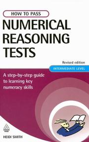 Cover of How to Pass Numerical Reasoning Tests by Heidi Smith