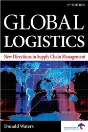 Cover of Global Logistics by Donald Waters