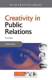 Cover of Creativity in Public Relations (Public Relations in Practice) by Andy Green