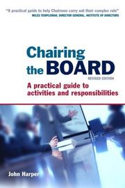 Cover of Chairing the Board by John Harper