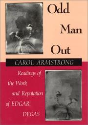 Cover of Odd man out by Carol M. Armstrong