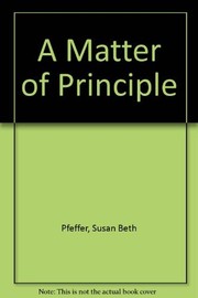Front cover of A Matter of Principle by Susan Beth Pfeffer