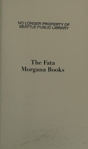 Cover of Fata Morgana Books by Jonathan Littell