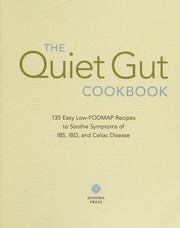 Front cover of The quiet gut cookbook by Sonoma Press