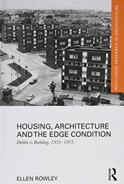 Front cover of Housing, Architecture and the Edge Condition by Ellen Rowley
